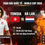 Nhận định tỷ lệ và phân tích trận đấu giữa Tunisia vs Hà Lan tại bảng F World Cup 2026 chi tiết trên Gavang TV.